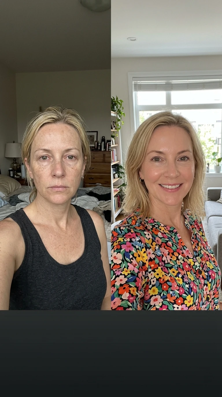 Reader result: before and after
