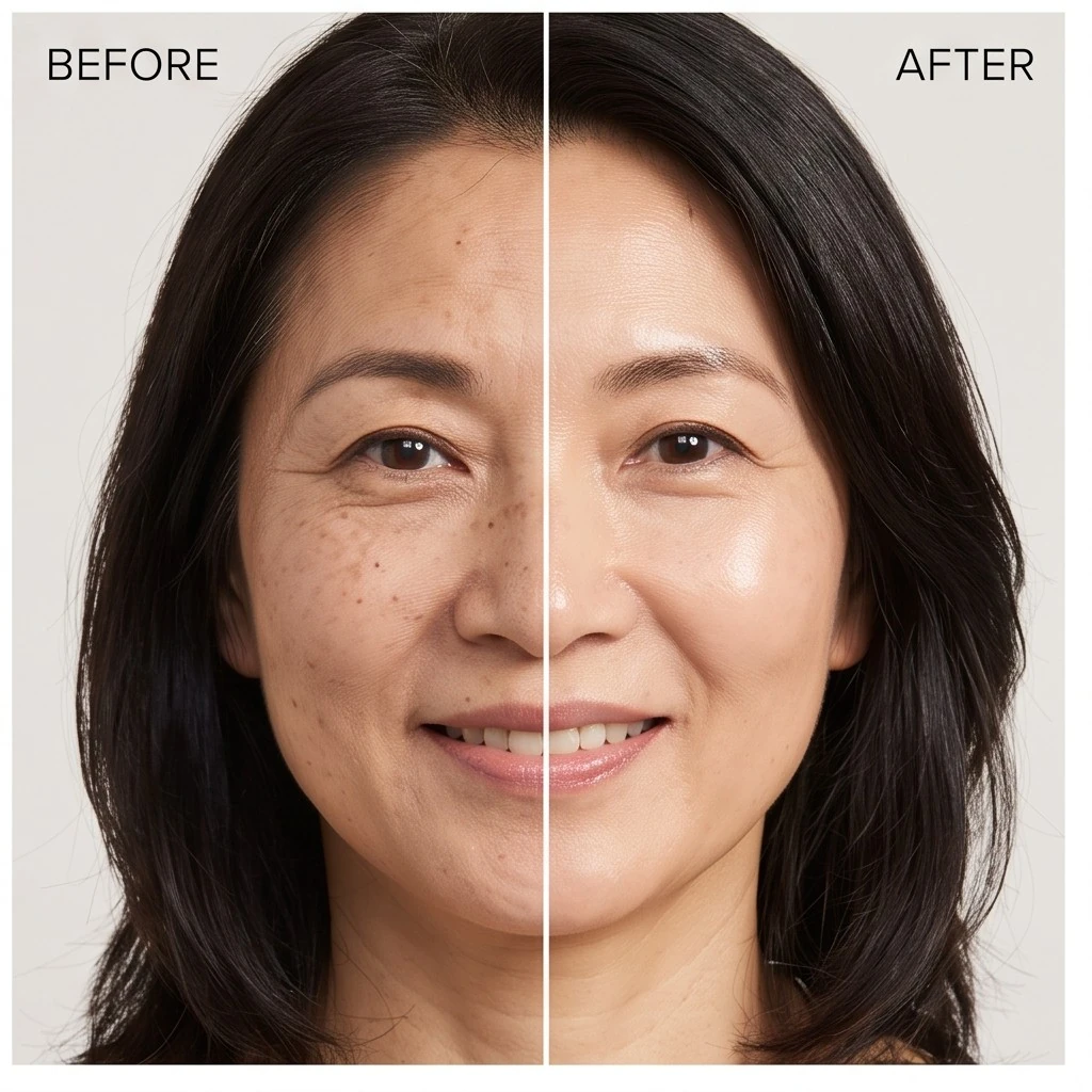 Before and after: women who restored their face after GLP-1 weight loss