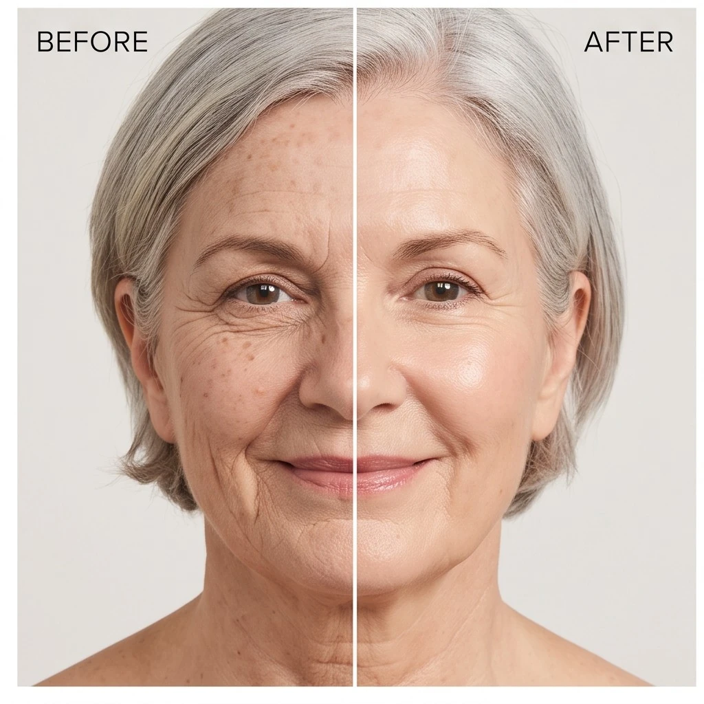 Before and after: women who restored their face after GLP-1 weight loss